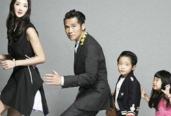 曹格一家照片,幸福家庭照曝光